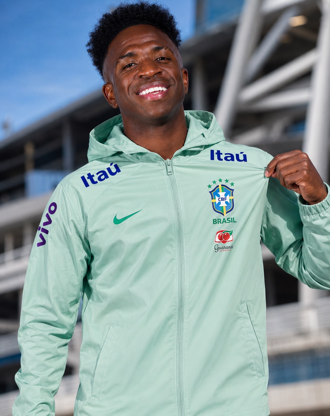 Veste Brésil Vert Menthe